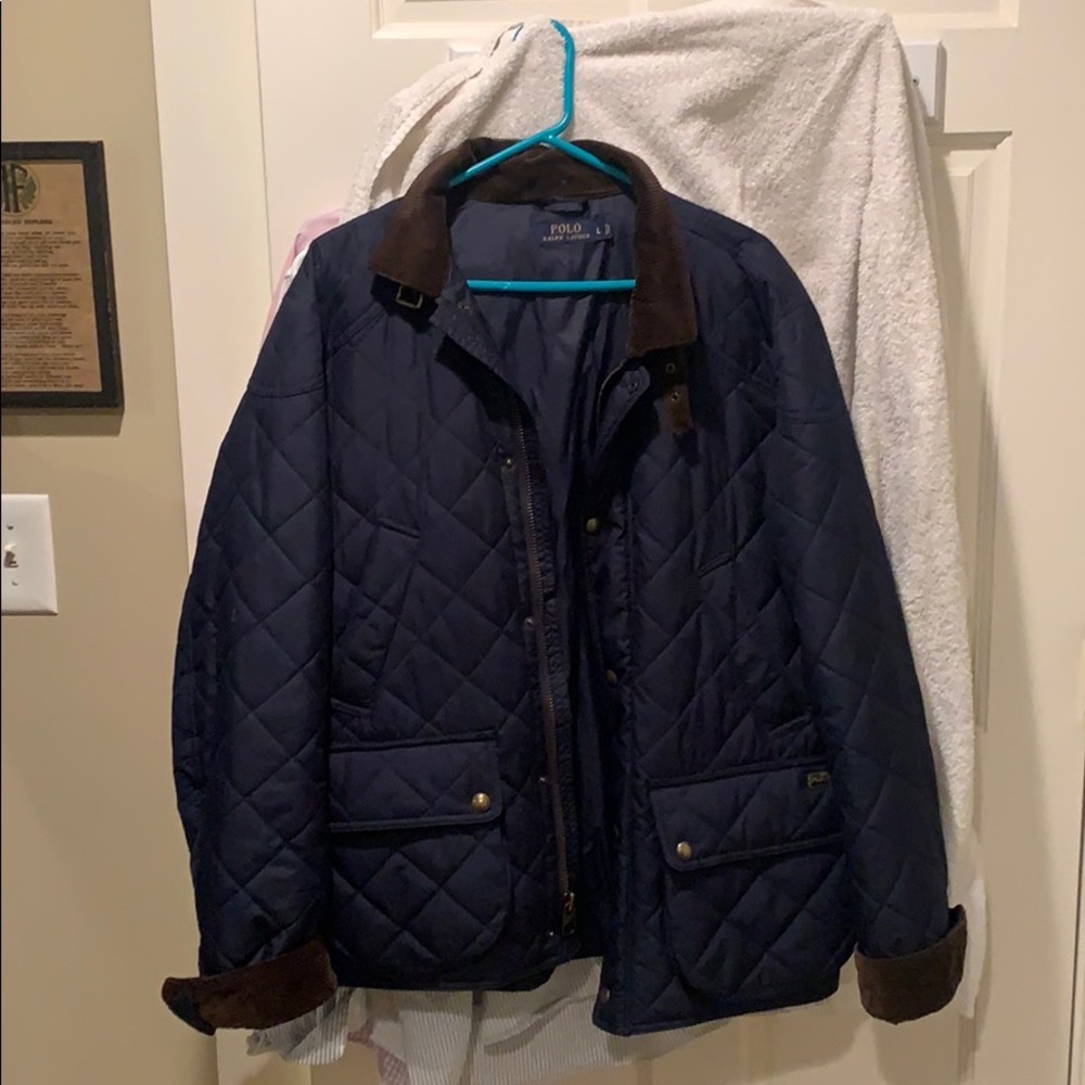 Polo quilted jacket. Men’s.